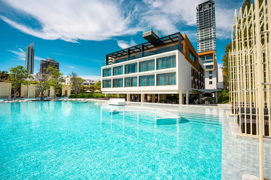 Awesome view of the Veranda Resort Pattaya MGallery Beach Resort.