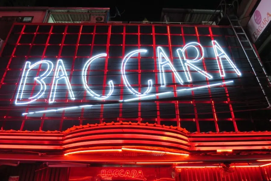 baccara gogo bar sign in soi cowboy Bangkok