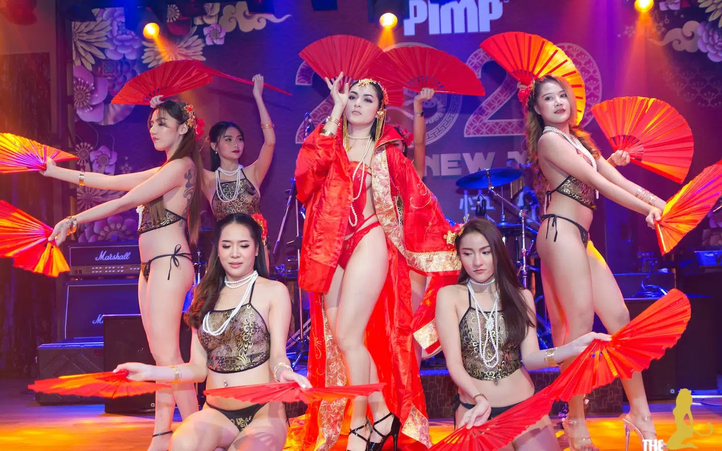 chinese new year show at the pimp bangkok