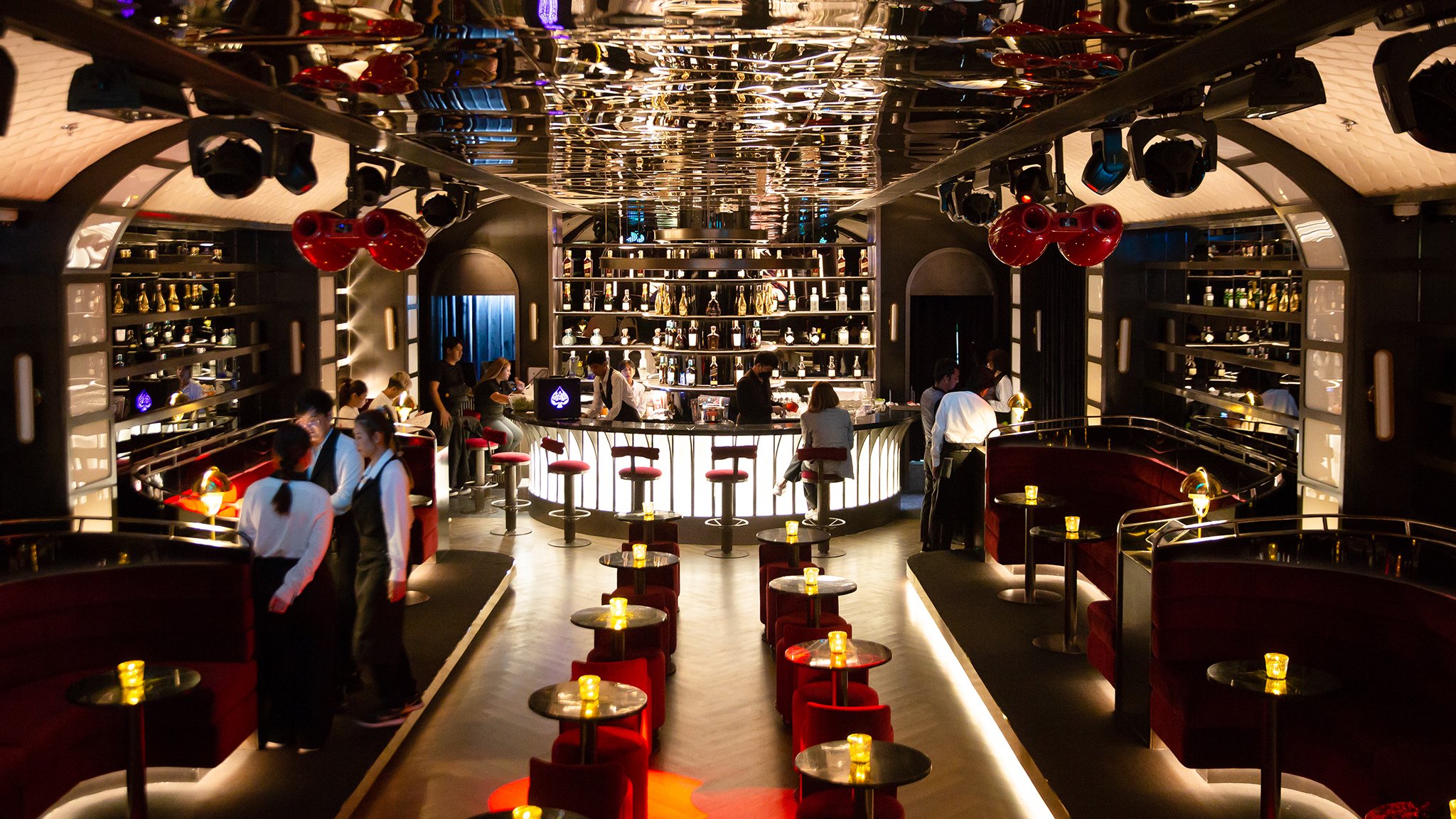 Echelon Bangkok nightclub inspired by the movie and series Snowpiercer.