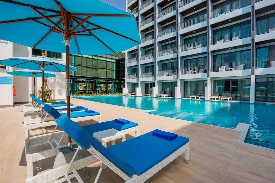 hotel Bluesotel in Krabi Thailand