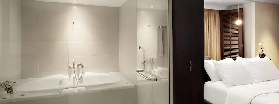 jacuzzi suite at S15 Sukhumvit hotel in Bangkok