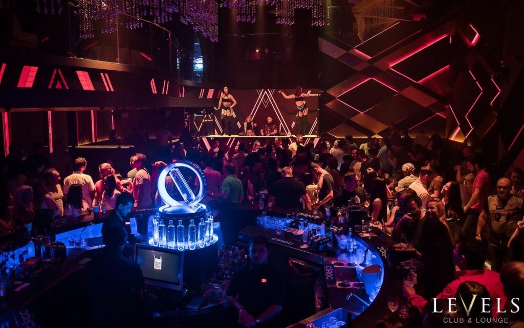 inside levels club and lounge in Bangkok in sukhumvit soi 11