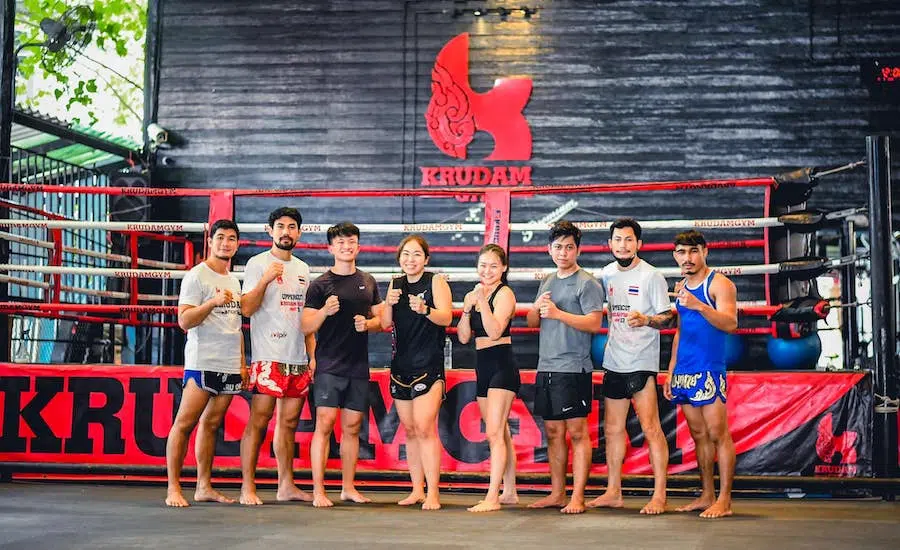 Muay Thai group lesson in Bangkok