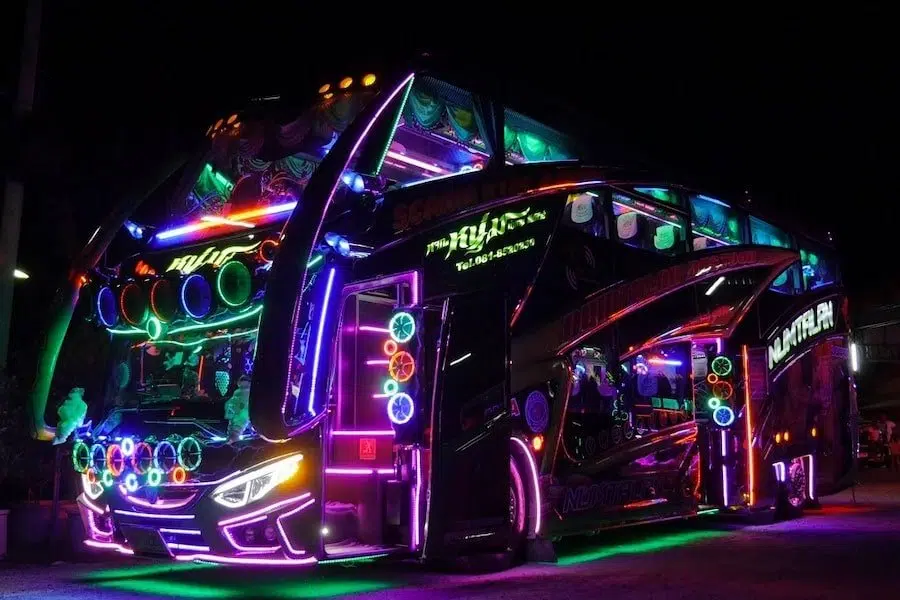party bus in Thailand