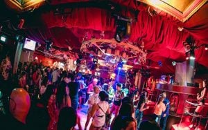 red room at Mixx Bangkok discotheque