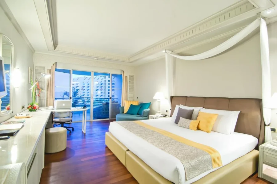 Exquisite room at Royal Cliff Grand Hotel Pattaya.