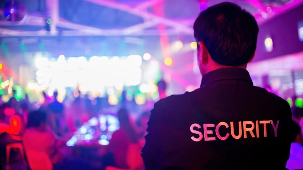 security agent in a nightclub in Pattaya