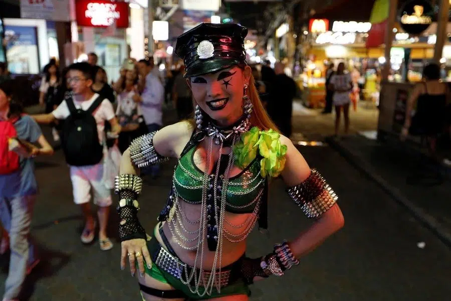 sexy girl in walking street Pattaya