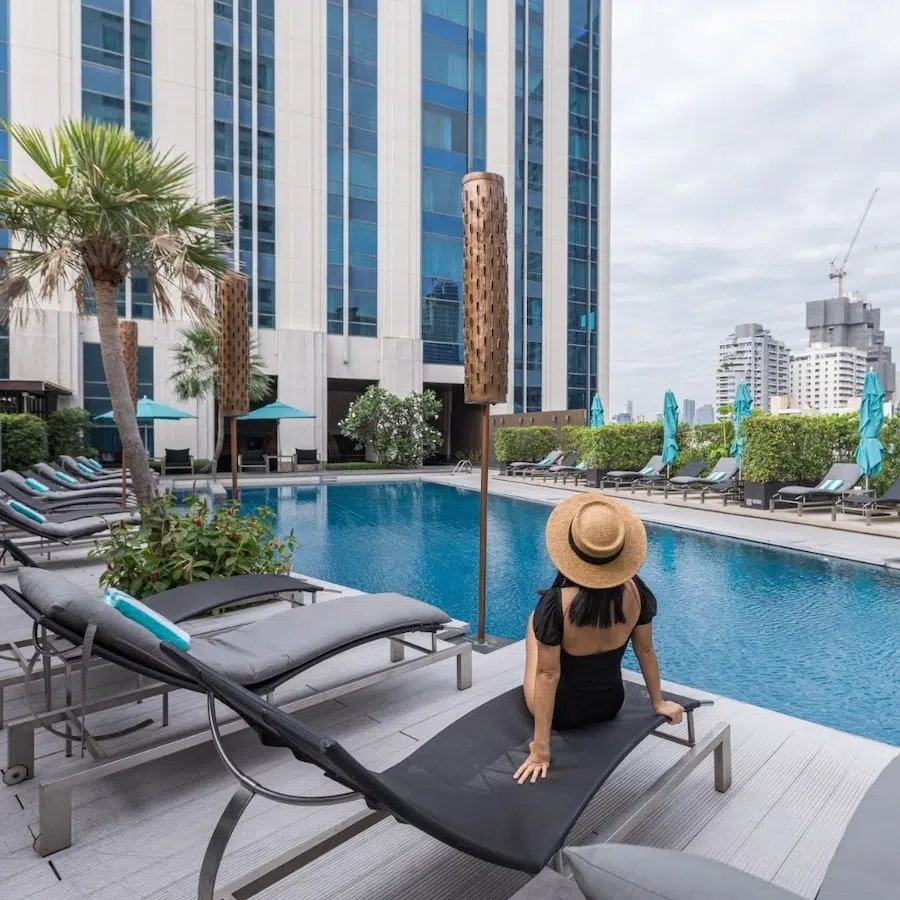 pool of Sofitel Bangkok Sukhumvit