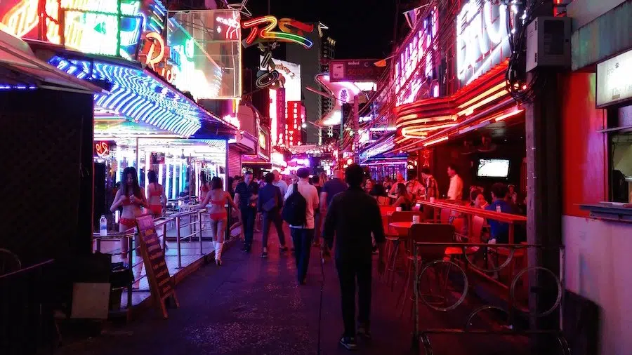 Soi Cowboy street at night