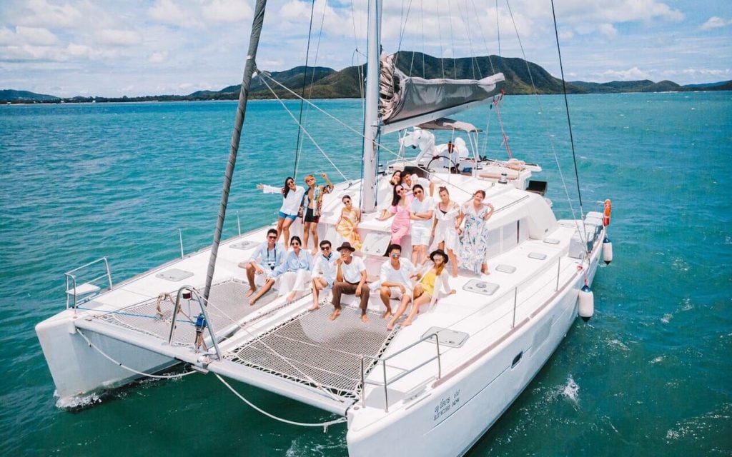 yacht trip thailand